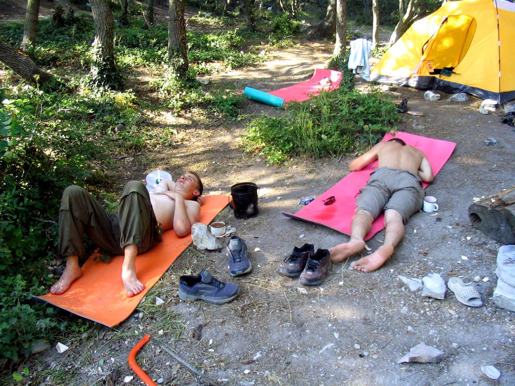Черное море. Солнечный удар. Лето 2004.