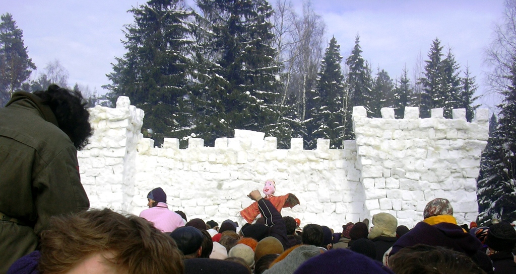 Скоротово, Одинцовский район Московской области. Бакшевская Масляница, 2004.