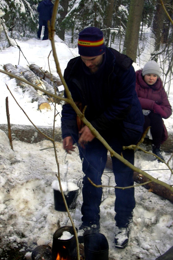 Скоротово, Одинцовский район Московской области. Бакшевская Масляница, 2004.
