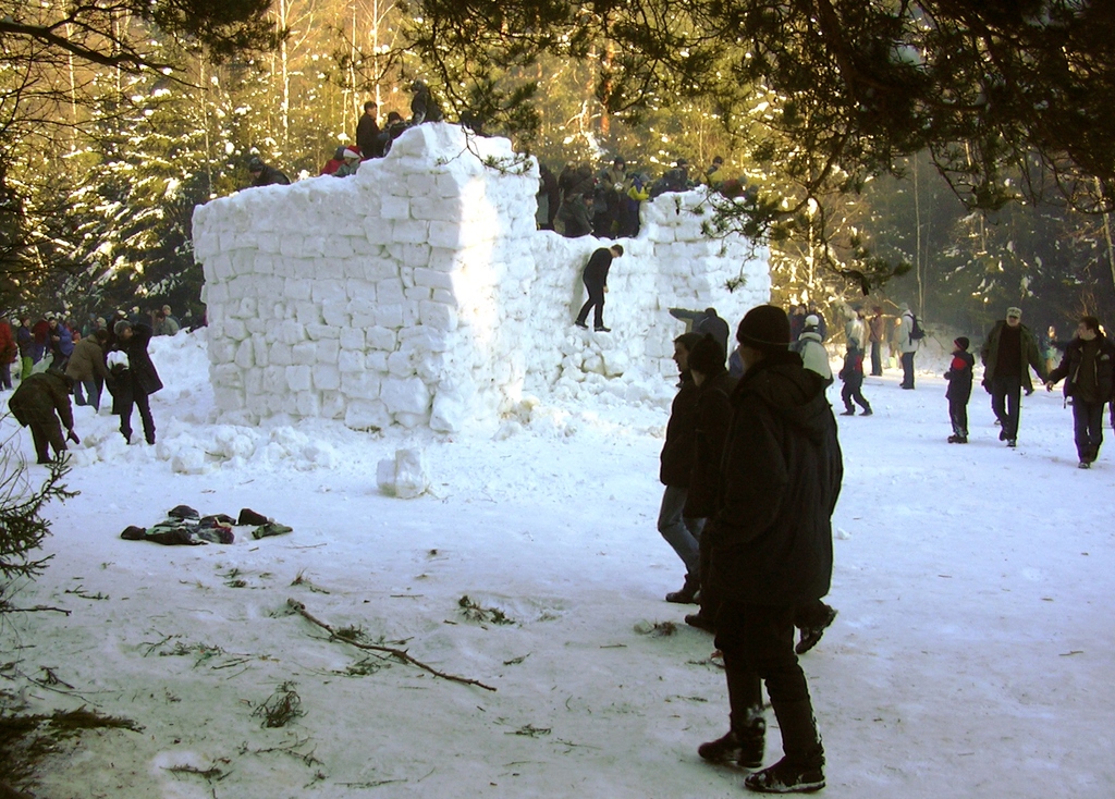 Скоротово, Одинцовский район Московской области. Бакшевская Масляница, 2004.