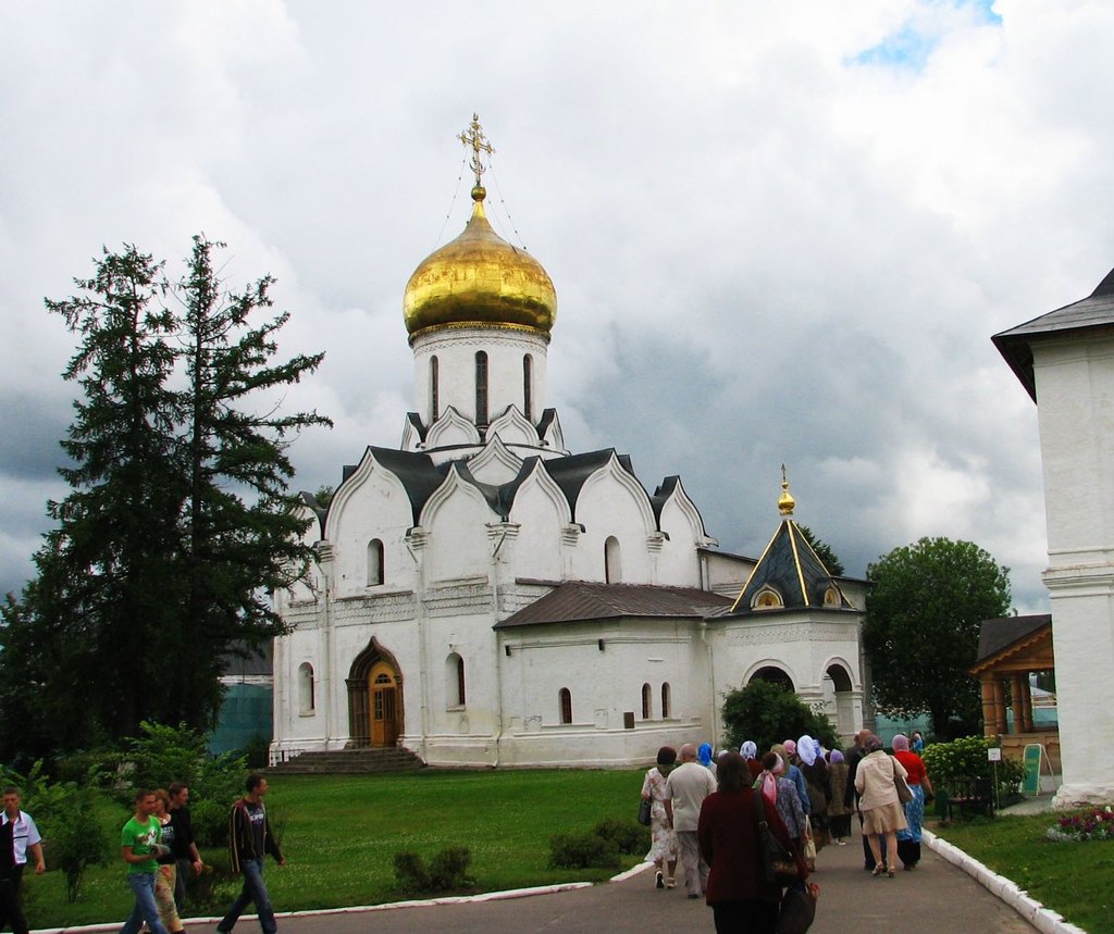 Саввино-Сторожевский монастырь в Звенигороде Московской области. Лето 2008.