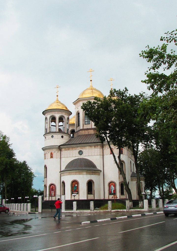 Церковь Вознесения Господня в г. Звенигород Московской области. Лето 2008.