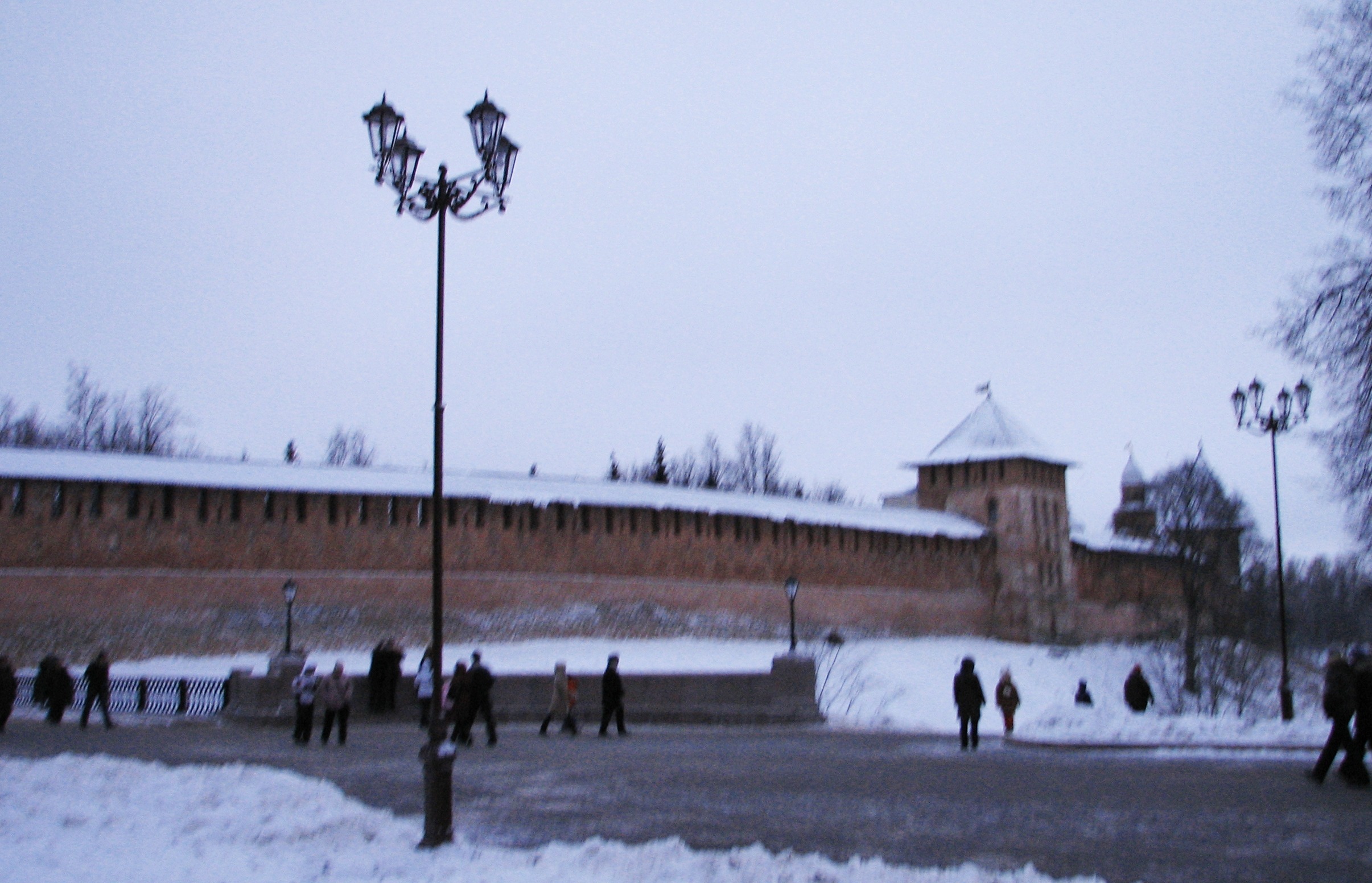 Великий новгород зимой фото